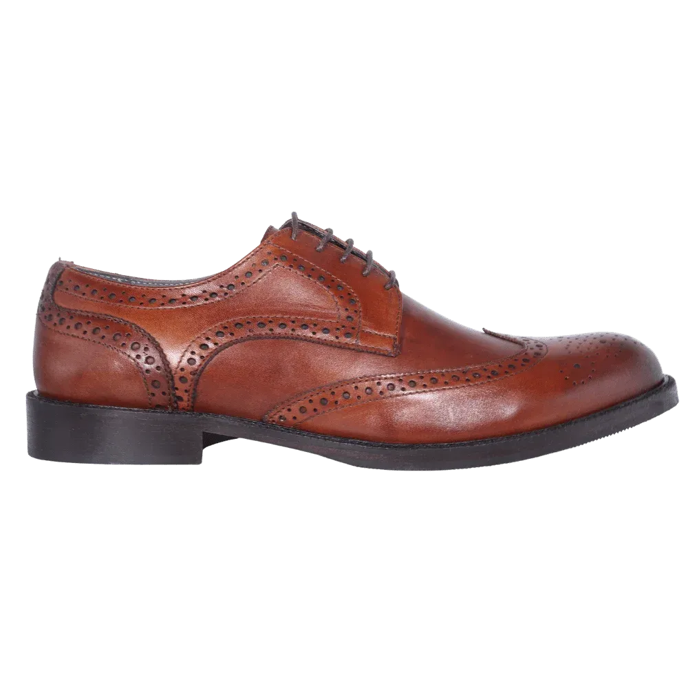 Aliverti Oxford Brogue in Brown