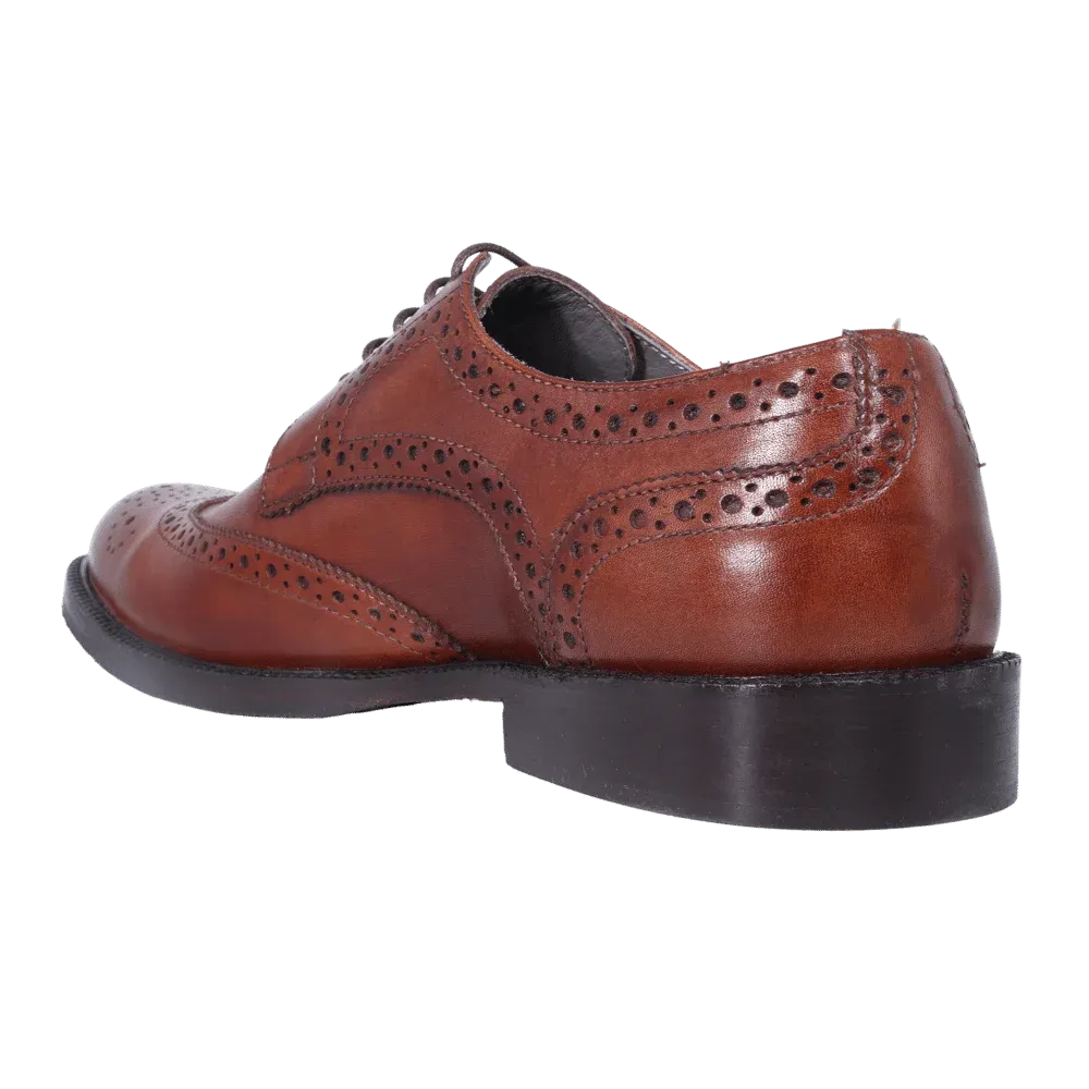 Aliverti Oxford Brogue in Brown