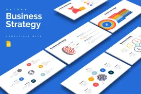 Business Strategy Google Slides Infographics