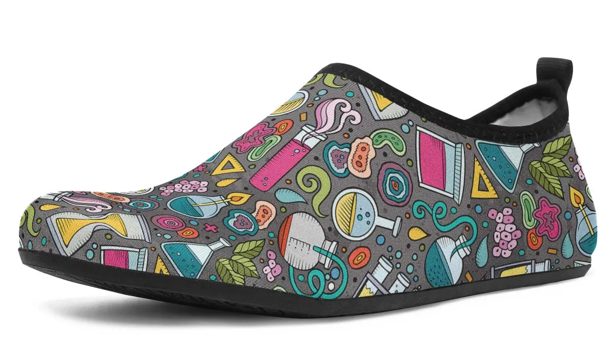 Cartoon Science Aqua Barefoot Shoes