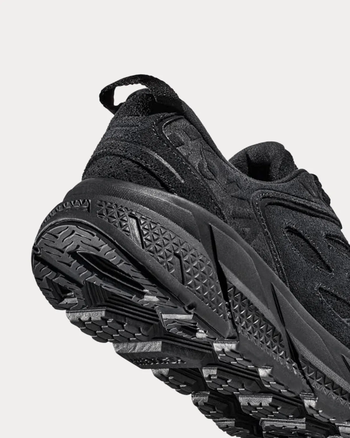 Clifton L Suede Black / Black Running Shoes