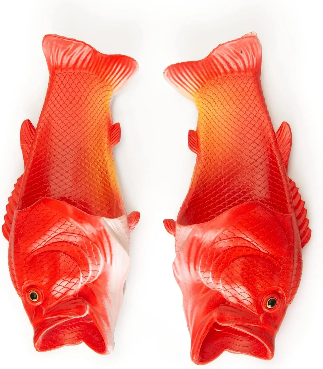 Coddies Fish Flip Flops | The Original Fish Slippers | Funny Gift, Unisex Sandals, Bass Slides, Pool, Beach & Shower Shoes | Men & Women