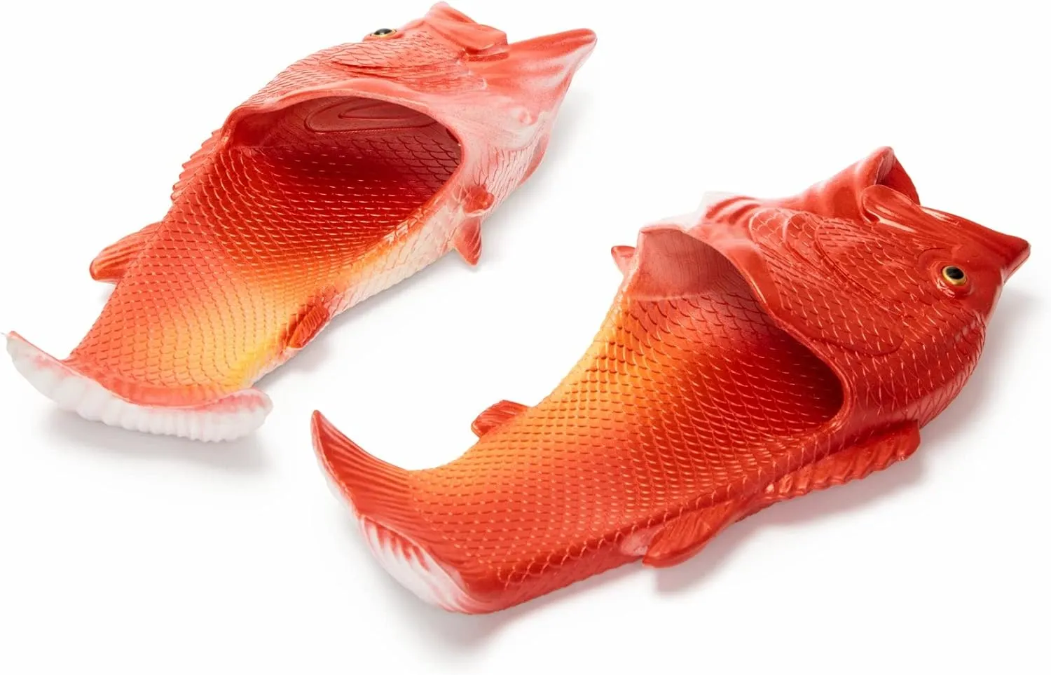 Coddies Fish Flip Flops | The Original Fish Slippers | Funny Gift, Unisex Sandals, Bass Slides, Pool, Beach & Shower Shoes | Men & Women
