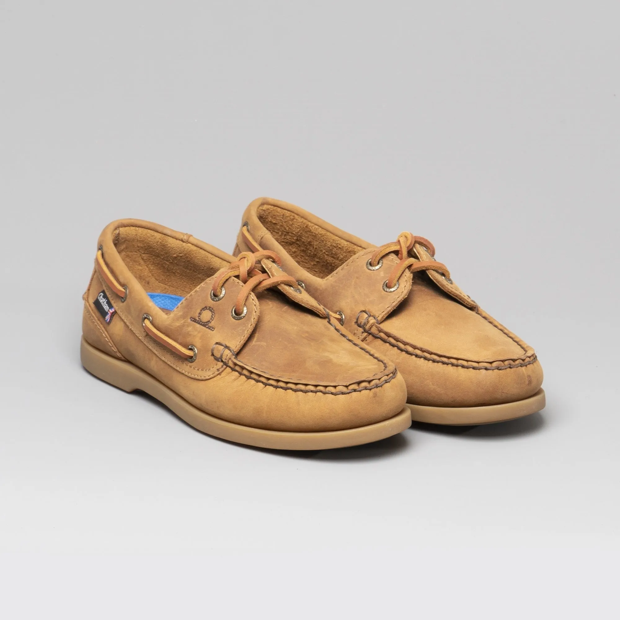 DECK LADY II Ladies Boat Shoes Walnut