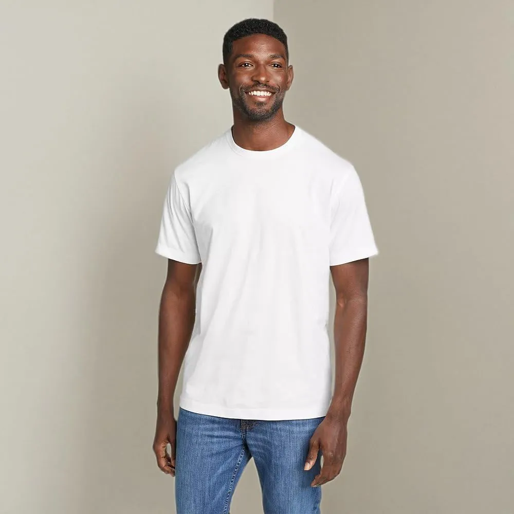 Eddie Bauer Men's Legend Wash 100% Cotton Short-Sleeve Classic T-Shirt