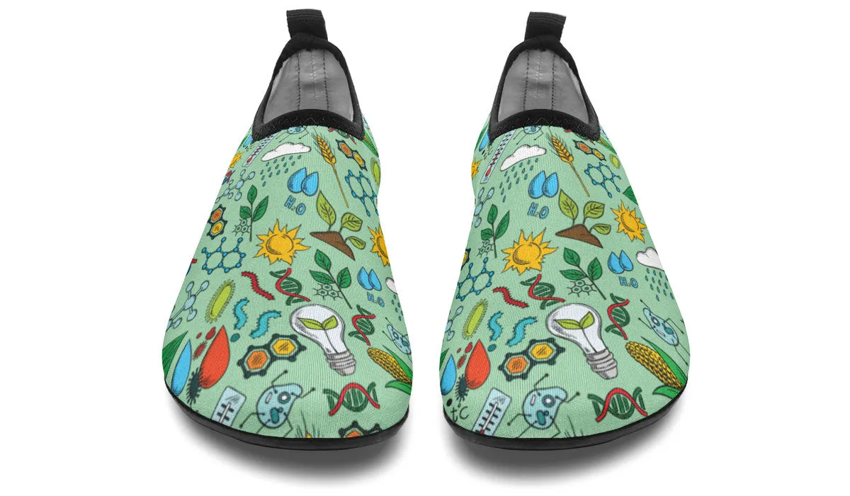 Environmental Mint Aqua Barefoot Shoes
