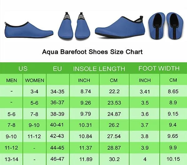 Environmental Mint Aqua Barefoot Shoes