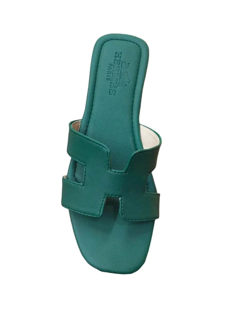 HERMES PARIS SANDALS - GREEN