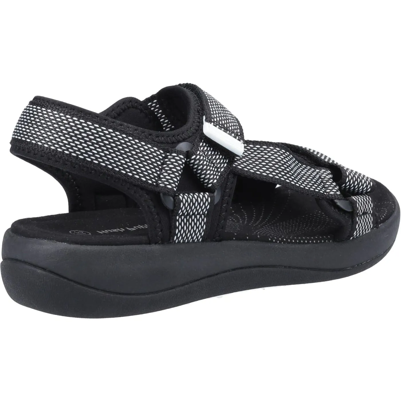 Hush Puppies Sara Black Ladies Synthetic Sandals
