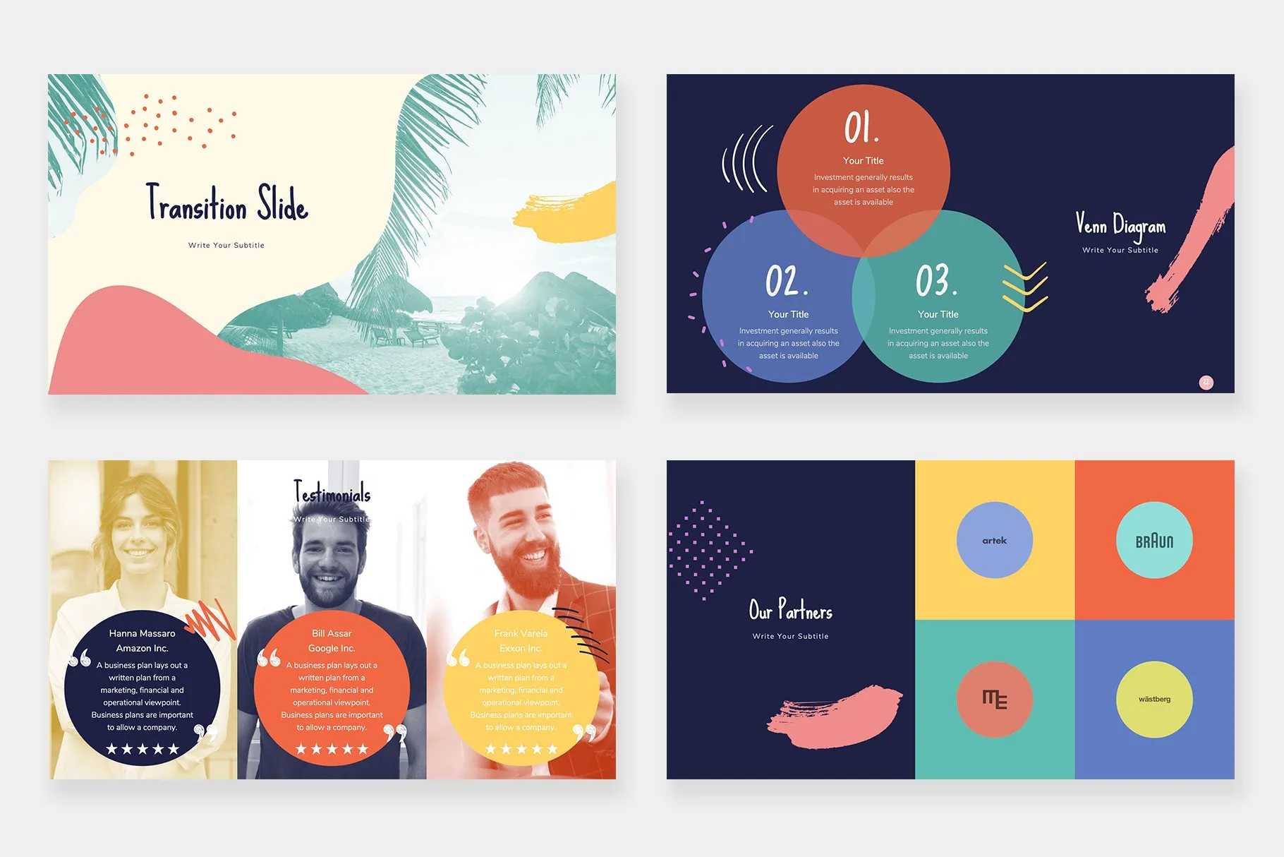 Ipanema Google Slides Template