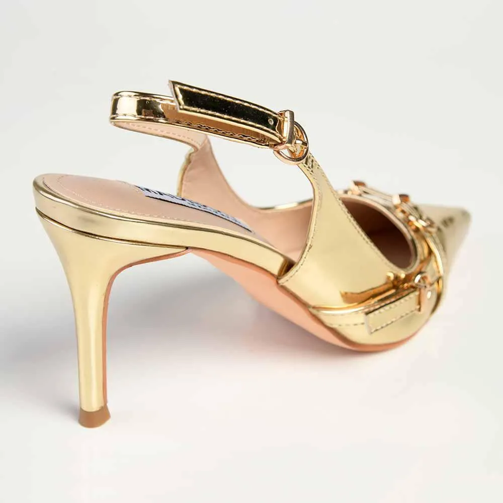 Madison Ingrid Stiletto - Gold