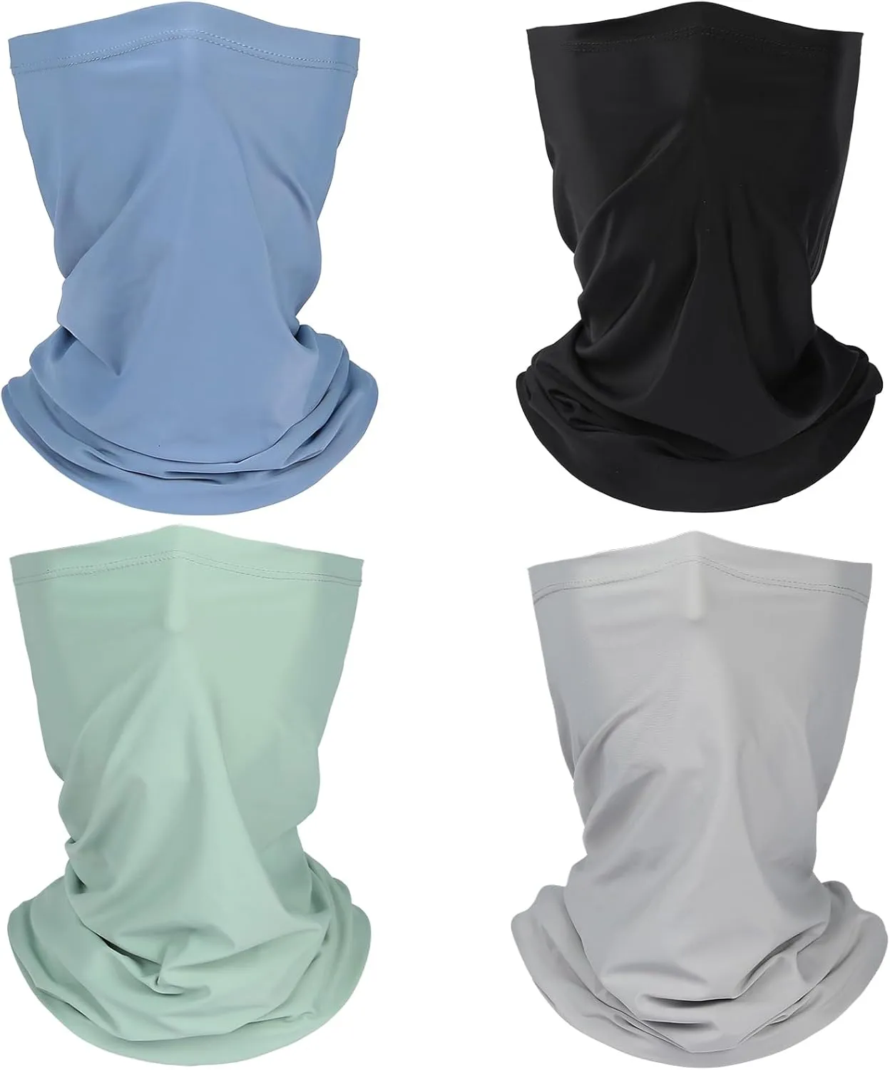 Mandydov Summer Cooling Neck Gaiter Face Mask Breathable Balaclava, UV Protection Wind Dust Proof Face Cover Scarf