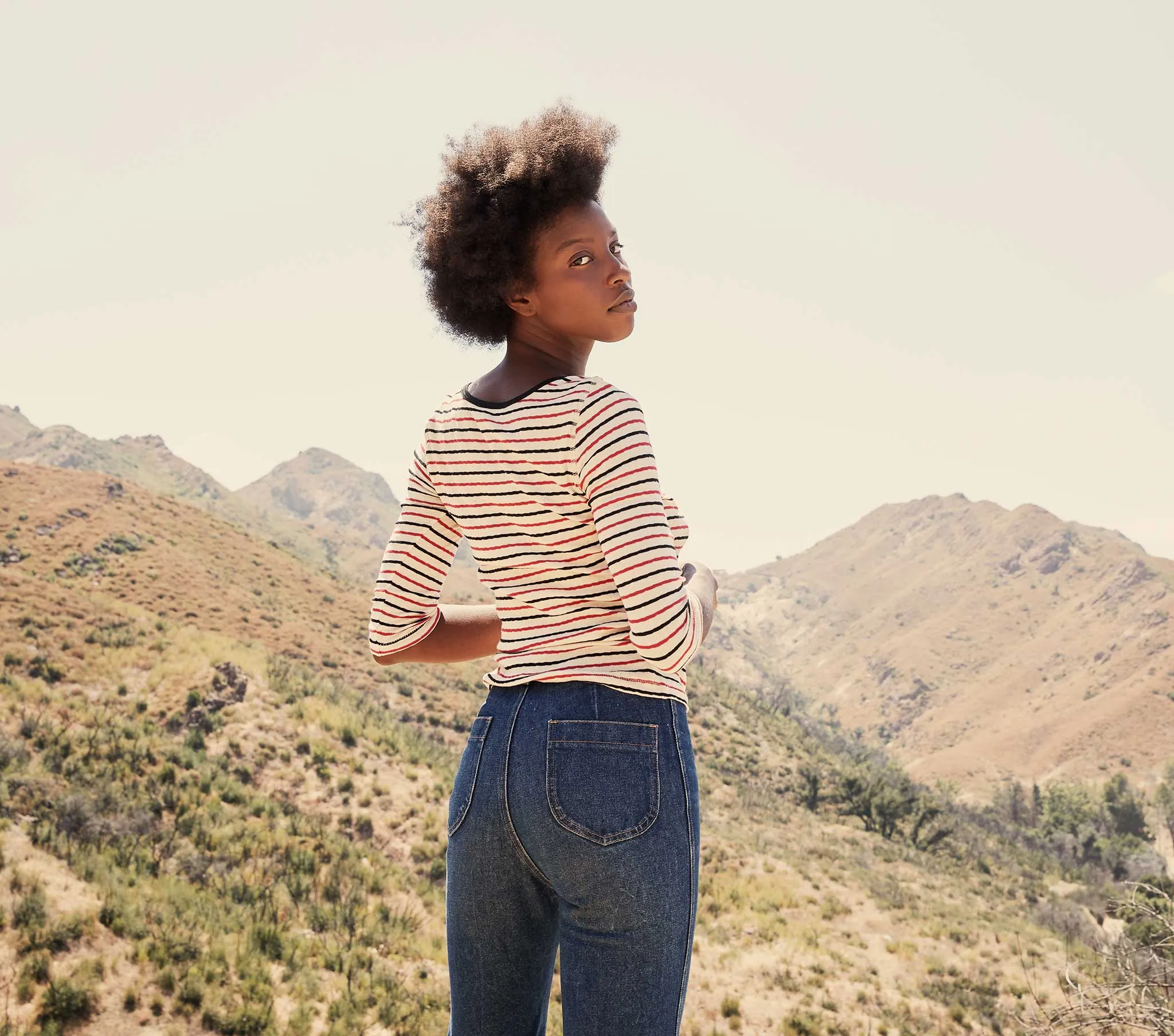 PATTI TEE -- RIVIERA STRIPE
