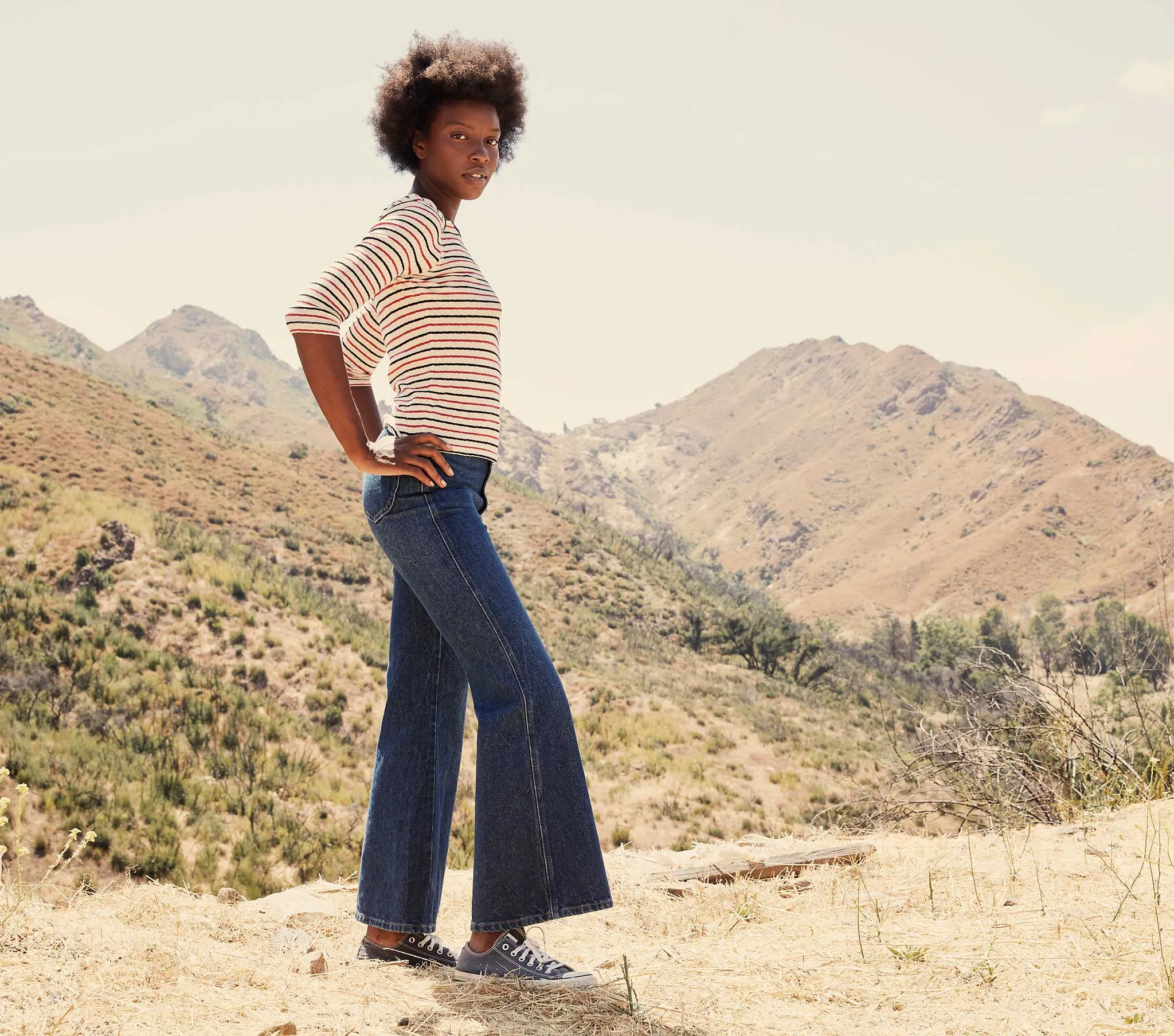 PATTI TEE -- RIVIERA STRIPE