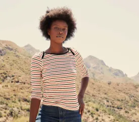PATTI TEE -- RIVIERA STRIPE