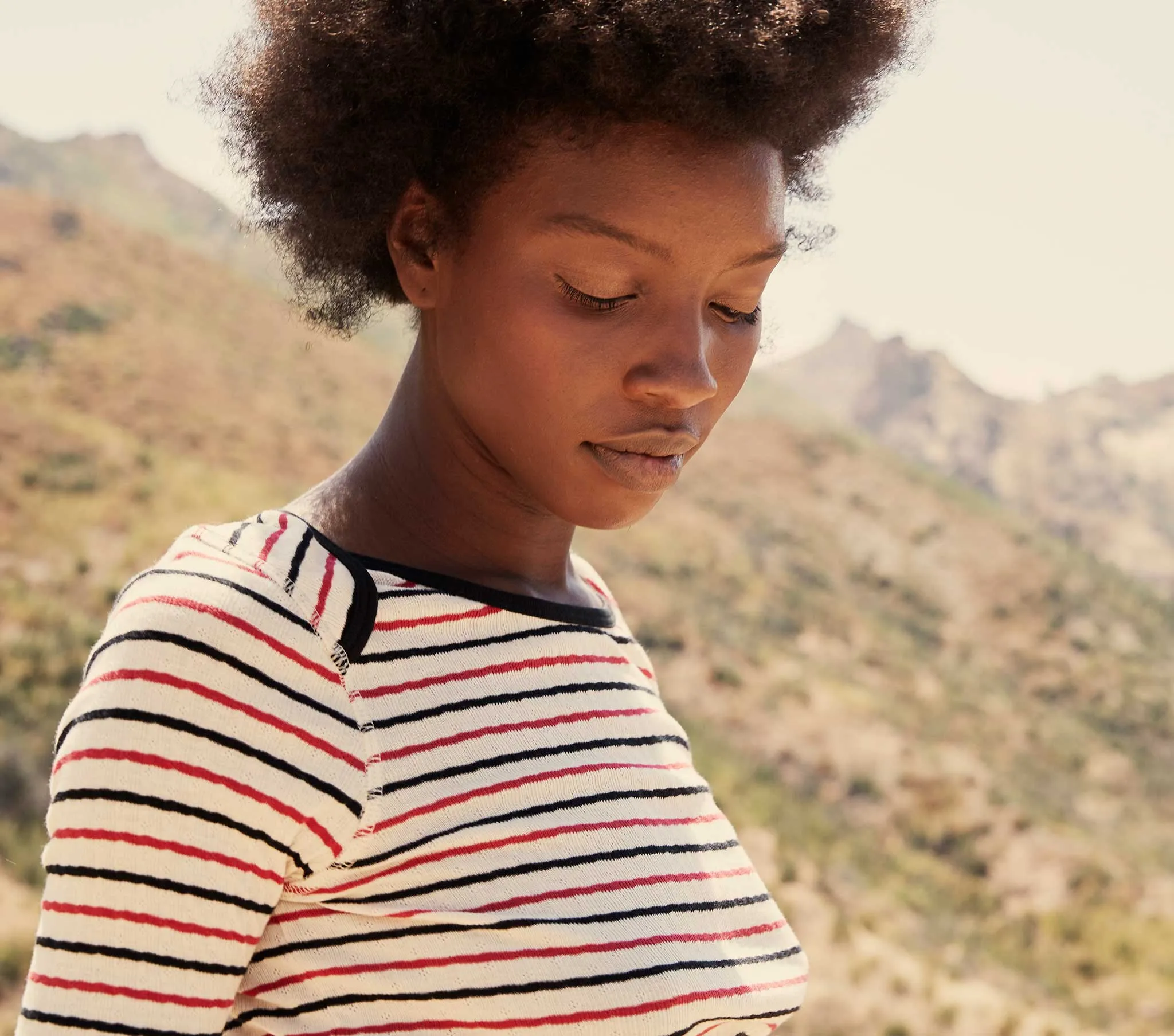 PATTI TEE -- RIVIERA STRIPE