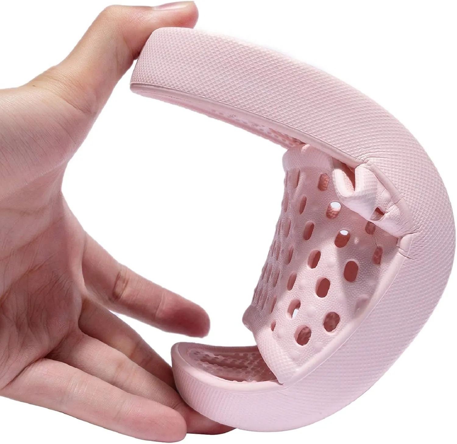 Ranberone Shower Shoes Women Quick Drying Non Slip College Dorm House Shower Sandals with Holes