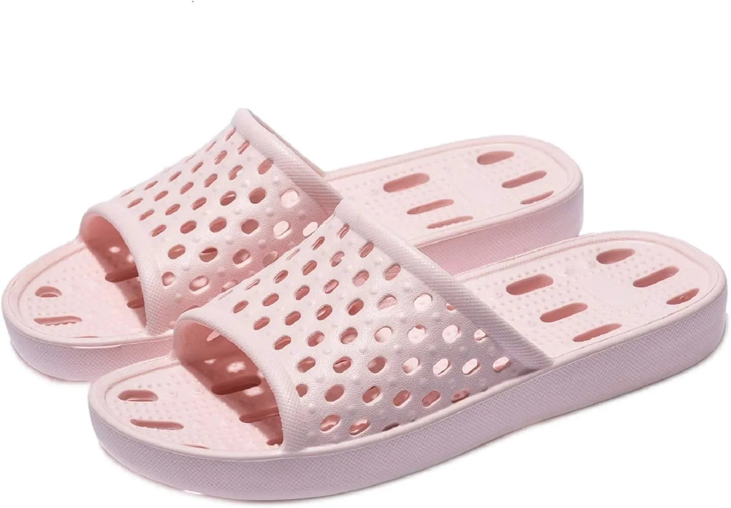 Ranberone Shower Shoes Women Quick Drying Non Slip College Dorm House Shower Sandals with Holes