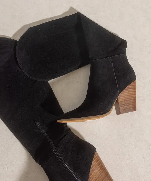 Sexy Knee-High Western Boots