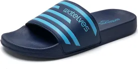 WateLves Girls & Boys Slide Sandals Kids Summer Slippers Slip On for Outdoor Beach Pool Shower (Little Kid/Big Kid)