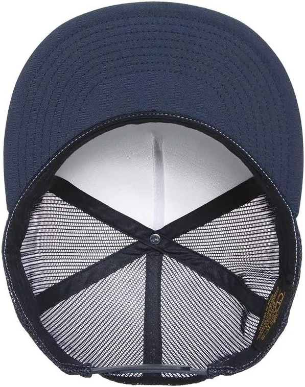 Yupoong Men's Yp Classic Trucker Cap-White Front