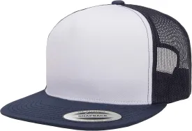 Yupoong Men's Yp Classic Trucker Cap-White Front